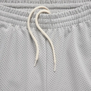 Nouveau style, short de basketball en toile tricotée unie avec logo personnalisé pour hommes, respirant, imprimé numériquement, short chaud en maille - Product Image 6