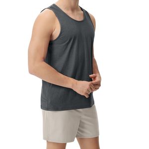Débardeur d'été personnalisé pour hommes, sans manches, de haute qualité, pour la course, le fitness, la gym, en coton, séchage rapide, respirant, OEM ODM - Product Image 2