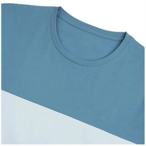 T-shirt décontracté pour homme, noir, à manches courtes, col rond, coupe ample, imprimé animal personnalisé, en jersey respirant 320g, avec logo frontal - Product Image 4