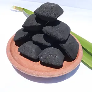 International conditions 100% Natural Ingredients Used To Make Charcoal From Coconut Shells For Barbecue Applications