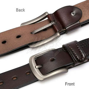 Cinturón de Cuero Hecho en Pakistán, Material de Buena Calidad, Precio al por Mayor, Cinturón de Cuero Ligero - Product Image 2