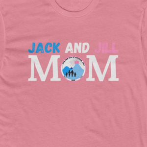 T-shirt rose Jack and Jill Legacy Maker Mom pour femme, t-shirt graphique en coton doux à manches courtes, haut décontracté pour la fierté familiale - Product Image 3