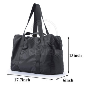 Bolsas de lona con cremallera de nailon de último diseño, logotipo personalizado, precio al por mayor, bolsas de lona con cremallera de nailon para hombre - Product Image 3