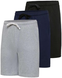 Pantalones Cortos de Felpa Francesa para Hombre, Pantalones Cortos Anchos de Gran Tamaño, Pantalones Cortos Deportivos Cómodos de Primera Calidad para Hombre - Product Image 1