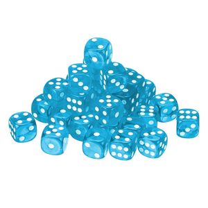 Dés de jeu D6 standard faits à la main en résine, écologiques, portables, à six faces, en acrylique, à coins arrondis, pour le jeu Yahtzee - Product Image 2