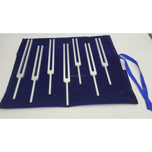 Ensemble de 7 diapasons chakra en aluminium pour instruments de chirurgie générale, certifiés CE, modèle Medivolve 600294, fournisseur en gros - Product Image 1