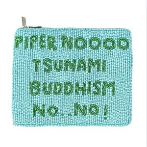 Customized Cherry Design Seed Beaded <b>Coin</b> Pouch <b>Wallet</b> Lovely Accessory with Zipper - Product Image 4