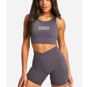 En gros, Soutien-gorge de sport d'entraînement, Vêtements de sport quotidiens, Mode ODM, Ensemble de fitness à fort impact, Haut de gamme, Soutien-gorge de yoga en polyester haute performance - Product Image 5