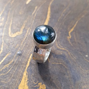 <b>Labradorite</b> Fashion <b>Ring</b> 8.5 Grams - Product Image 1