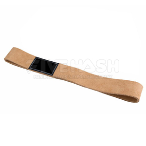 Sangles de musculation en cuir à forte adhérence, sangles premium pour la musculation et les entraînements en salle, sangles de musculation confortables en cuir - Product Image 5