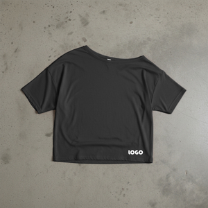 Camisetas Cortas de Algodón Transpirables y Ajustadas para Mujer, Venta Directa de Fábrica en Pakistán 2026, Moda de Verano Ecológica - Product Image 1