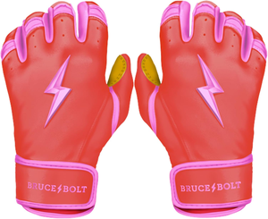 Gants de frappeur de baseball en cuir personnalisés pour la main gauche avec fermeture auto-agrippante, durables, respirants, tailles et couleurs personnalisables - Product Image 2