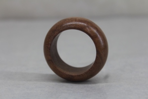 Handmade <b>Walnut</b> Wood Napkin Ring with Brass Inlay Eco-Friendly Round Wooden Napkin Holder Luxury <b>Table</b> Decor Wholesale Supply - Product Image 4