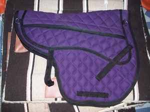 Almohadillas de sillín sin árboles de todos los colores con forro polar - Product Image 3