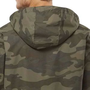 Men's Casual Water Resistant Anorak Windbreaker Jacket Lightweight Hooded <b>Coat</b> for Running Hiking Travel and All Season Outdoor - Product Image 5
