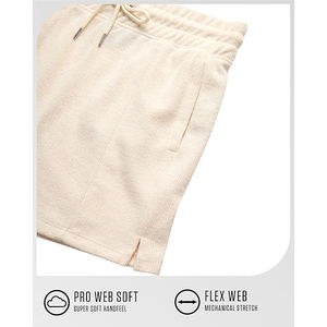 Pantalones Cortos de Yoga y Pilates para Mujer, Cintura Alta, Forro Polar, Bolsillos Laterales, Cordón Ajustable, Cintura Elástica, Corte Holgado, Ropa Informal - Product Image 5