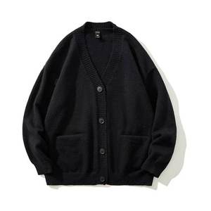 Manufacturer Provide Custom Autumn Winter <b>Men's</b> Knit <b>Long</b> Sleeve Casual Custom Letterman School <b>Cardigan</b> - Product Image 6