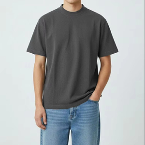 เสื้อยืด SOSH 4 สำหรับผู้ชาย แขนยาว ลายทาง ทรงปกติ ผ้าฝ้าย 100% แบบ Pique - Product Image 1