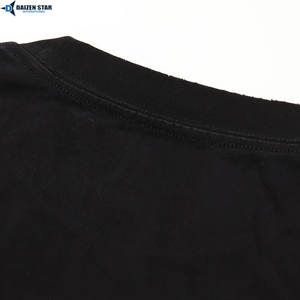 T-shirts personnalisés pour hommes en gros – Mélange polyester/coton, coupe ample, col rond, manches courtes, sérigraphiés, unis, décontractés - Product Image 4