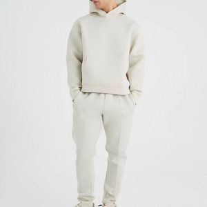 Prix d'usine – Ensemble de survêtement de sport ajusté pour homme avec logo personnalisé – Veste de course et pantalon de survêtement deux pièces - Product Image 5
