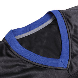 Camiseta de Fútbol Bordada Personalizada, Uniforme de Fútbol Americano, Malla de Poliéster, Fabricación OEM/ODM, Uniforme de Equipo al por Mayor - Product Image 3