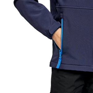 Vêtements pour hommes Veste softshell à capuche 3 couches pour garçons – Manteau de randonnée coupe-vent pour l'extérieur Vestes pour hommes - Product Image 4