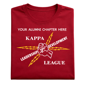 T-shirt avec logo Kappa Alpha Psi Kappa League, vêtements de fraternité grecque de couleur marron, avec un design classique, confort premium et coupe élégante - Product Image 6