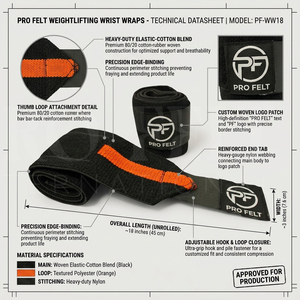 Attelles de poignet respirantes et confortables pour la musculation, l'haltérophilie, la force athlétique et l'entraînement en salle de sport – Soutien professionnel pour les levées de poids lourdes - Product Image 2