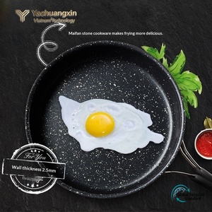 Sartén antiadherente para acampar al aire libre Mountain Guest, sartén plegable Maifanshi, sartén wok grande, sartén individual - Product Image 1