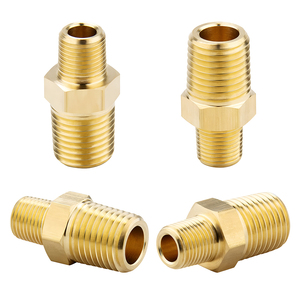 Raccord de tuyauterie industriel en acier inoxydable forgé plaqué haute résistance pour systèmes hydrauliques, pneumatiques, d'eau, d'air et de fluides - Product Image 1