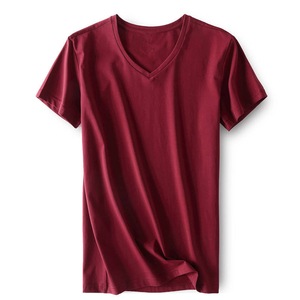 Camiseta de Hombre de Alta Calidad, Color Sólido, para Adultos, Transpirable y de Secado Rápido, 100% Algodón, Informal - Product Image 2