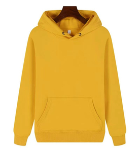 เสื้อฮู้ดดี้ผู้ชายแบบเรียบสำหรับฤดูใบไม้ร่วง พิมพ์ลายแบบรีดร้อนตามสั่ง เสื้อสเวตเชิ้ตเปล่าคุณภาพสูง - Product Image 4