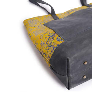 Vintage Leather white Tote Bag Retro Shoulder Handbag Zipper Closure Large Capacity for Travel Shopping Women laptop bag - Product Image 4