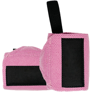 Correas de Soporte para Muñeca de Caucho Natural Rosa, Resistentes, con Cierre de Gancho y Bucle, para Levantamiento de Pesas, Entrenamiento en Gimnasio, Unisex, Ajustables, Protector de Palma - Product Image 5