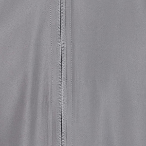 Veste coupe-vent imperméable de haute qualité pour homme, couleur gris, fermeture éclair, manches longues, résistante à l'eau, pour extérieur - Product Image 2
