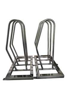 Soporte de Pared Industrial Portátil de Acero Inoxidable con Tres Soportes para Montaje en Pared OEM - Product Image 1