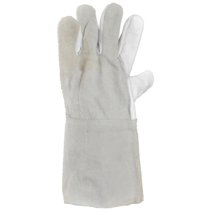 Gants de soudage TIG en cuir de vachette pleine fleur haute performance, protection supérieure des mains pour la lutte contre les incendies et la construction, optimale - Product Image 5