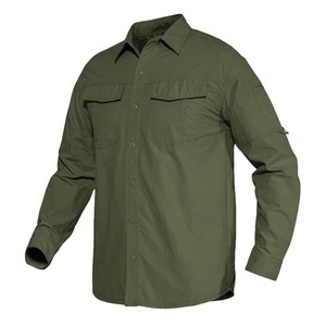 Camisa de Pesca Personalizada OEM Fisherman Colombia para Hombre, Protección UPF 50+, Antibacteriana, Spandex/Poliéster con Logotipo Frontal - Product Image 5