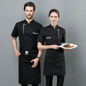 Conjuntos de Uniformes de Chef Casuales Personalizados Unisex de Spandex/Poliéster, Logotipo, Tallas y Colores Personalizados para Personal de Restaurantes, Bares y Hoteles, para Todas las Temporadas - Product Image 2