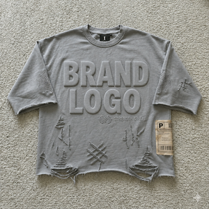 Camiseta de Hombre, Corte Regular, 100% Algodón, Negra Lisa, Estilo Urbano, con Bolsillo, Logotipo Personalizado, Informal, Manga Corta, Hip Hop, Secado Rápido - Product Image 1