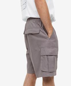 Shorts Cargo Rayés Décontractés pour Hommes 2026 en Toile 100% Coton Séchage Rapide Extensible Écologique Taille XS Vente en Gros - Product Image 2