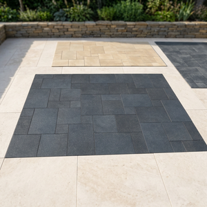 Baldosas de Porcelana para Exteriores de Alta Resistencia, Color Negro Azulado, 20 mm de Grosor, 600x600 600x900 mm, para Entradas de Vehículos - Product Image 6