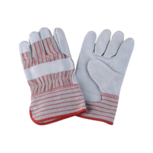 Gants de sécurité en cuir de vachette de qualité supérieure, protection des mains pour les ouvriers du bâtiment, gants de travail industriels résistants - Product Image 1