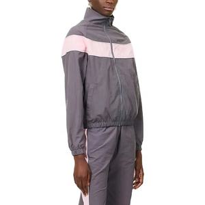 Veste coupe-vent imperméable et décontractée pour femmes Veste de sport d'extérieur avec doublure en nylon et col montant au meilleur prix - Product Image 5