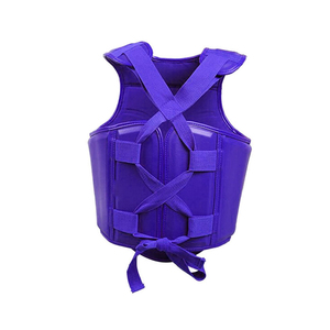 Protector de Pecho de PVC Morado para Boxeo, Equipo de Protección para Entrenamiento de MMA y Muay Thai, Embalaje Personalizado para Invierno - Product Image 4