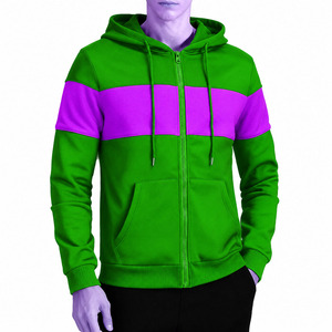 Custom Stylish Men's Eco Friendly Hoodie <b>Thick</b> <b>Fleece</b> Zipper Cotton Custom Logo Front Lined Autumn Gym Wear Top Trending - Product Image 5