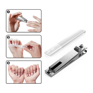 Cortauñas Profesional de Acero Inoxidable de Alta Calidad, Hecho a Medida, con Abertura de Mandíbula Ancha y Diseño Impreso Multicolor para Uso en Dedos - Product Image 5