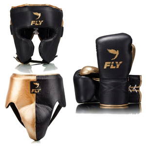 Premium Sparring Equipment Set with Boxing Gloves <b>Head</b> Protector and Groin Guard for Martial Arts and Fitness <b>Training</b> - Product Image 1