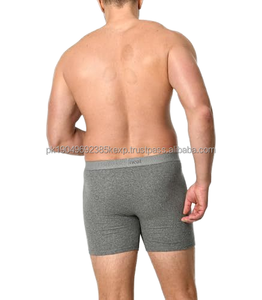 Ropa interior para hombre Calzoncillos bóxer Algodón Spandex Diseños personalizados Logo 5 pulgadas Entrepierna Ropa interior para hombre Ropa interior de talla grande para hombres - Product Image 4