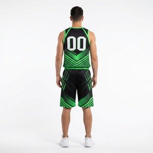 Groothandel Reversibele Basketbal Uniform Set Op Maat Bedrukt Naam Nummer Logo Sublimatie Mesh Basketbalshirt Atletiek Sportkleding - Product Image 4
